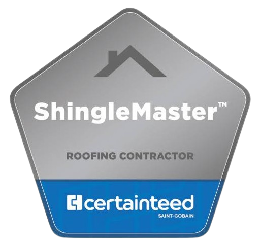 CertainTeed ShingleMaster roofing contractor badge